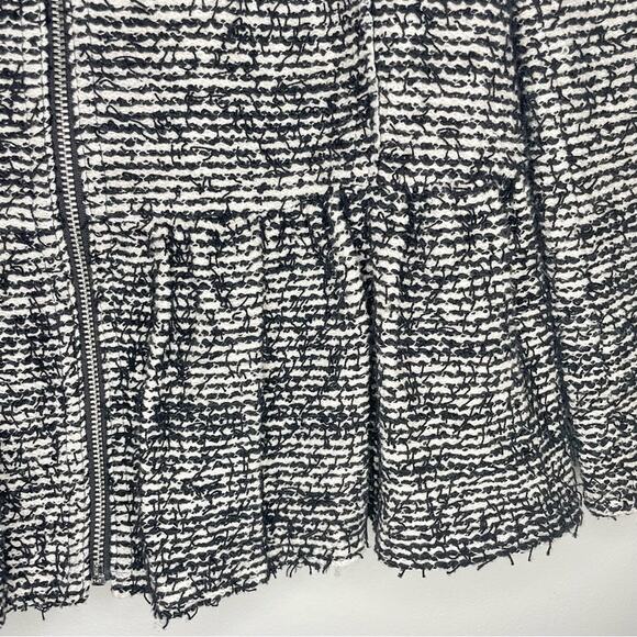 Rebecca Taylor Tweed Zip Up Jacket Size 2 - Picture 4 of 9